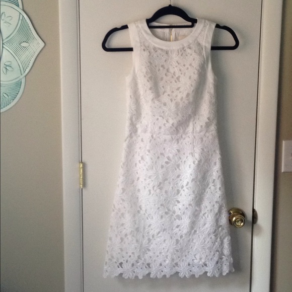 kate spade Dresses & Skirts - Kate Spade Sheath Dress With Eyelet Flowers